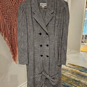 Vintage Leslie Lucks Bow Dress